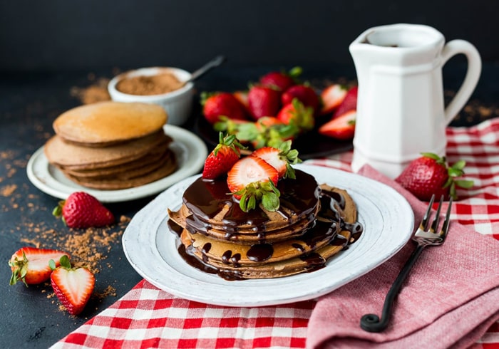 Pancakes in&nbsp;Chocolate